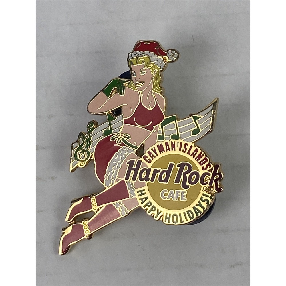 Hard Rock Cafe Cayman Islands Happy Holidays Christmas Babe Limited Edition /500